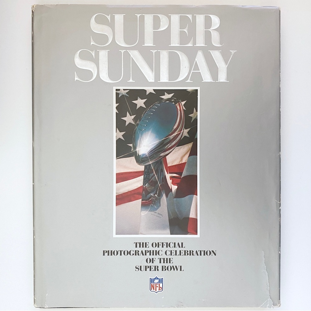 1983 NFL Super Sunday Official Super Bowl Photo Book